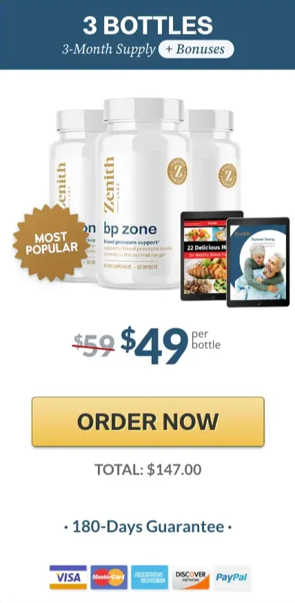 BP Zone Buy 3 Bottles